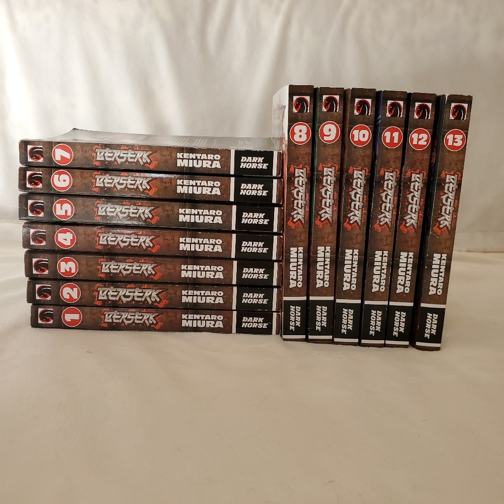 Berserk Graphic Novel Volumes 1-13